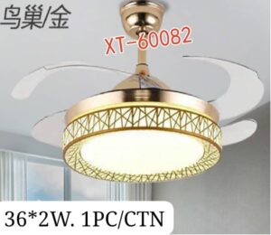 Ventilateur plafonnier LED